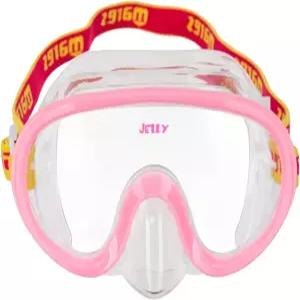마레스 주니어 젤리 마스크 - 스쿠버 다이빙 프리다이빙 스노클링을 위한 싱글 렌즈 클리어 비전 조절