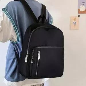 포켓 빅 디테일 구성 여성 캐주얼 데일리 가방 심플