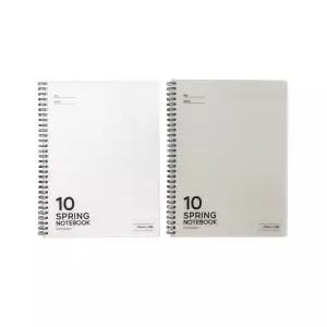 모닝글로리 칠팔구 스프링노트 10mm라인 PP표지 줄공책 스프링노트 심플한