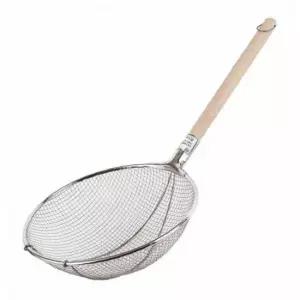 스테인리스망 목재 손잡이 낚시 뜰채 물고기 건짐 도구