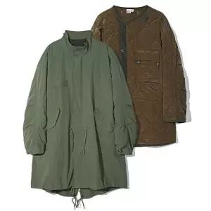 매장정품 PARTIMENTO 파르티멘토 M-65 피시테일 파카 카키 PY-25239 KH 886508
