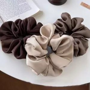 새틴 실크 곱창머리끈 헤어 끈 스크런치 곱창밴드 스크런치 곱창머리끈