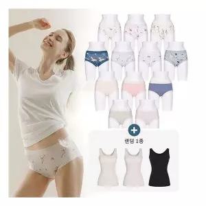 라페어 레트로레이디 팬티12종 + 브라탑1종