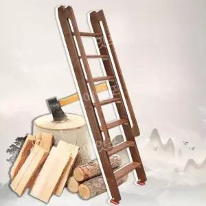 나무 기숙사 목재 침실 현관 난간 실내 이층침대 복층