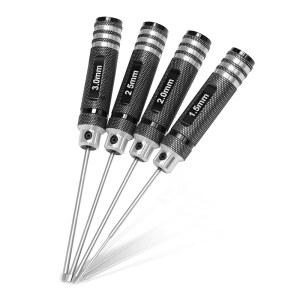 [미국배송] 스피디비 RC 육각 드라이버 키트: 4PCS 도구 세트 1.5MM 2.0MM 2.5MM 3.0MM 드라이버 FPV 드론 쿼드콥터 자동차 헬리콥터 모델용