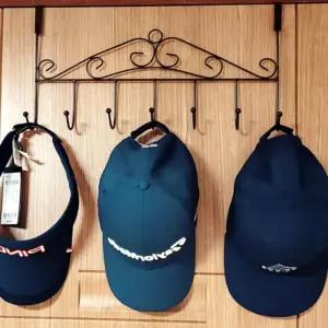 문걸이 도어행거 도어후크 7구 블랙 문옷걸이 [PB613]