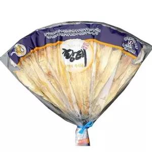 강원 용대리 진부령 덕장 부채꼴 황태포 10마리36~38 (WFK6HOP)