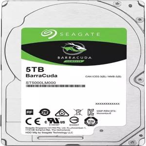 Seagate BarraCuda 5TB 내장 하드 드라이브 HDD ？ 컴퓨터 데스크탑 PC용 2.5인치 SATA 6Gb/s 5400RPM 128MB