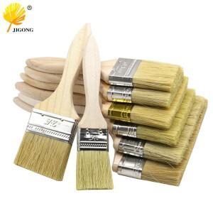 파니식 목재 손잡이 페인트 브러시 강모 내구성 및  가구 벽  다중 사양