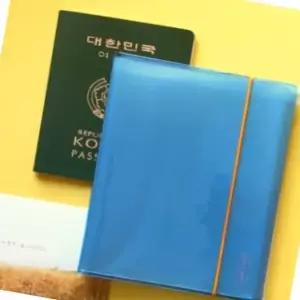 고품질 사진 엽서 수납북 포토카드 정리함 문구 보관함 사진첩 (WFK6OAU)