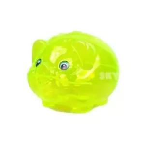 (SM)형광 투명 돼지저금통 대1P 인테리어저금통 (WFK90PF)