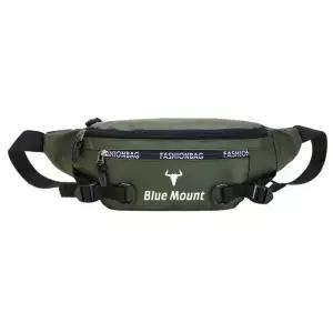 힙색 남성 등산 캐주얼 크로스 가방 카키그린 (WFK9AIC)