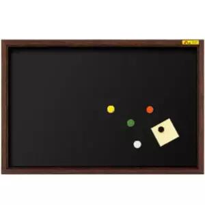 엔틱 분필용 칠판자석 부착 가능 무늬목 왠지 (WFK900V)