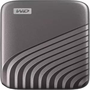 Western Digital 1TB My Passport SSD 휴대용 외장 솔리드 스테이트 드라이브 그레이 견고하고 초고속