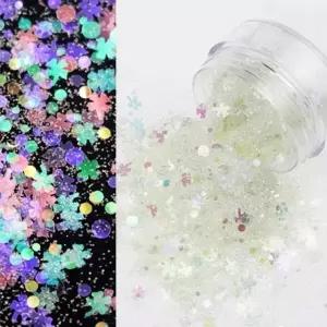 홀로그램 글리터젤네일 스팽글글리터 젤네일글리터 (WFK9CST)