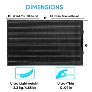 BOGUANG Solar Panel System 마이크로 그리드 타이 태양 전지판 시스템 220V / 400W 소형 가정용 발코니