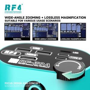 RF4 RF-39A 현미경 광각 CMOS 4K 해상도 카메라 도구 전자 접안렌즈 휴대폰 PCB 보드 수리 세트