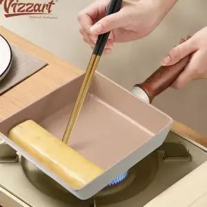 ih 계란말이 팬 직사각형 IH 프라이팬 사각 계란말이 팬 인덕션 코팅 주방 용품 캠핑 도구 조리