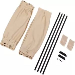 대부분의 자동차 SUV에 적합한 2pcs 사이드 윈도우 선쉐이드 커튼 조절 가능한 드레이프 바이저 밸런스 VIP