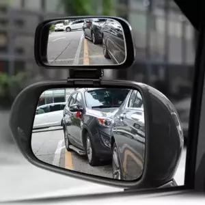 차량 보조 미러 광각 사이드 후진 자동차 보조 미러 시야 사각지대 후사경 기능 소재 조절 후방
