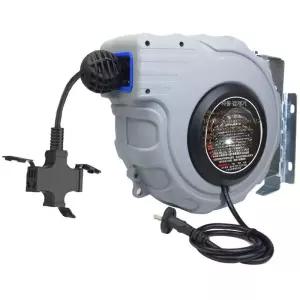 자동 물호스릴 릴에어 오토릴 슬림 전선릴 와이어 벽걸이 리드선 소켓 케이블 정원 농업 세차