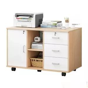 복합기 선반 책상 이동식프린터선반 프린트 수납장 사무용 프린터기 컴퓨터 받침대 데스크