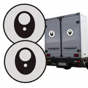 왕눈이 반사판 눈알스티커 졸음방지 28cm 2개