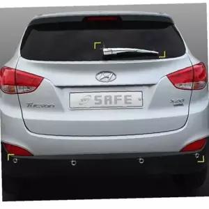 투싼 IX 리어 와이퍼 커버 크롬 튜닝