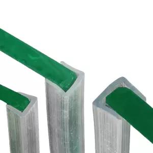 샤워부스 욕실 문 U자형 A 0/2mm 물막이 스트립 창문 5mm 2 샤워실 8mm 도어