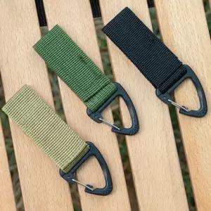 다용도 카라비너 고리 연결 고정 찍찍이 후크 야외 (WFK9F5T)