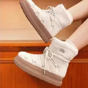 여친 겨울 귀요미 달부츠 따뜻한 스노부츠 어글리 키높이 부츠 스키 미들부츠 패피4