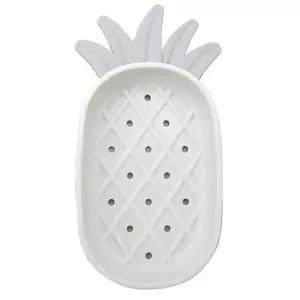 비누 받침대 물빠짐 파인애플 트레이 욕실 주방 소품 (WFK9F5Q)