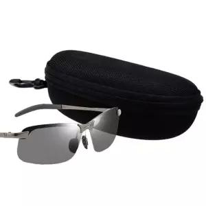 고품질 안경 썬글라스 하드케이스 고리형 휴대 아웃도어 (WFK9FNY)