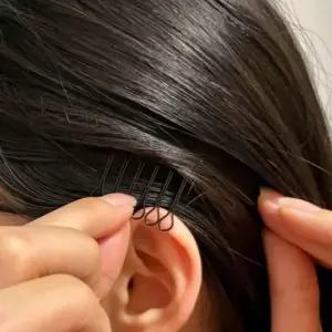 헤어 3cm 고정핀 잔머리 올림머리 잔머리핀 잔머리정 (WFK92XX)