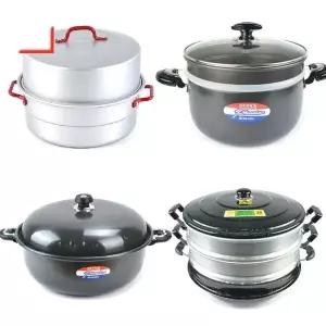 대용량 3단 2단 알루미늄 찜통 킹스타 가마솥 46cm (WFK9OBE)