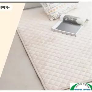 탄소매트 극세사 70X180cm 베이지 매직크린 온열 매트 전기 장판 요 방석 거실 카페트 담요 발열 캠핑 수면 발온 침대 이블 열기