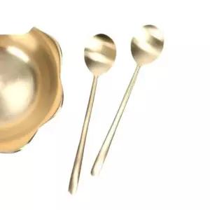 고품질 유기 방짜유기 놋수저 유기빙수숟가락 유기빙수스푼 (WFK9UCA)