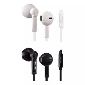 아이리버 플렉시블케이블 오픈형이어폰 유선이어폰 /화이트