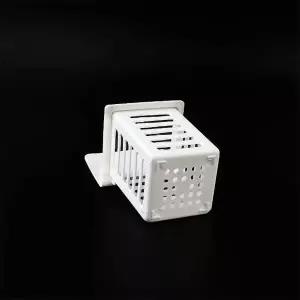 부착형 수저 수납함 사각형 물빠짐 정리함 주방 소품케이스 (WFK9QB4)