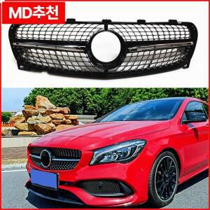 메르세데스 벤츠 GLA 클래스 X156 2017-2019용 프론트 그릴 범퍼 후드 메쉬