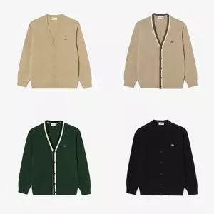 라코스테 브랜드관 남성베이직 V넥 방모 가디건AH660E-55N5컬러 중 택 1 364797