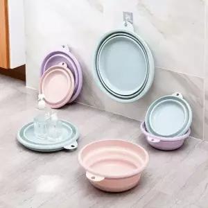 고품질 세수대야 다용도 폴딩 바가지(지름 32cm) 세차버킷 (WFK9ZZC)