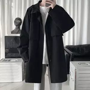 [하프클럽/]겨울 클래식 남성코트 하프 트렌치코트 트렌치 정장