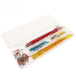 브레드보드 케이블 브레드 솔더리스 전자 140 DIY U자형 프로토타입 65 와이어 750포인트 키트 보드 점퍼