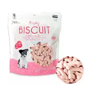 바우와우 딸기맛 비스켓 220g 강아지 간식