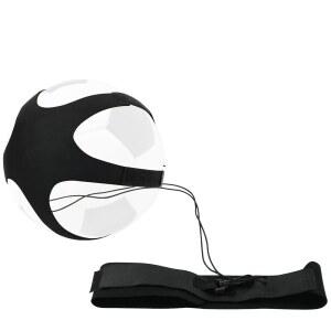 코스모스 솔로 축구 트레이너 허리 벨트 배구 훈련 장비 보조, 초보 트레이너용 조절 가능한 리턴볼 스트랩 코드 기술 볼 컨트롤 연습 보조