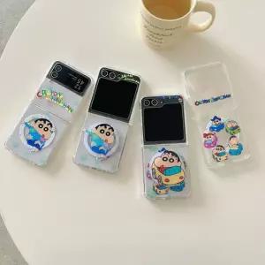 짱구 캐릭터 갤럭시 Z플립7 거치대 케이스