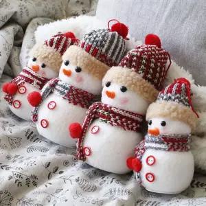 크리스마스 트리 장식 인형 눈사람 걸이 트리 소품