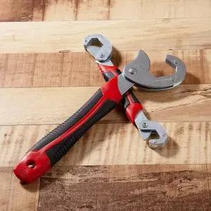 스냅킹 자동조절 멀티렌치 2p 세트 파이프 멍키스패너