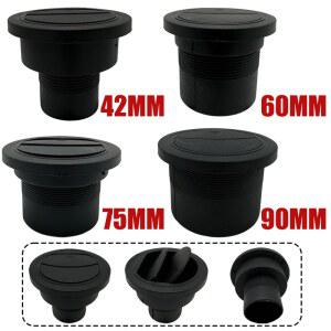 42/60/75/90mm 주차 디젤 히터 따뜻한 공기 배출구 덕트 파이프 회전식 배기 조이너 커넥터 자동차 트럭 밴 캠핑카